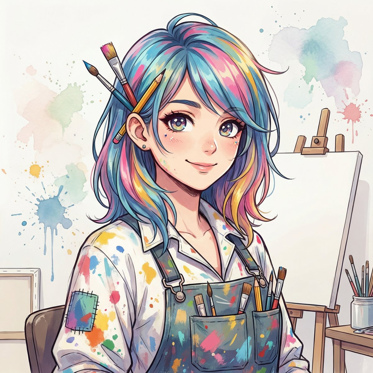 丝瓜视频动漫原画师林彩绘